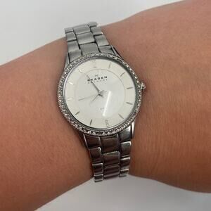 Skagen Stainless Steel silver 347SSX watch
